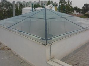 glass skylight