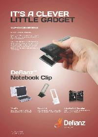 Defianz Notebook Clip