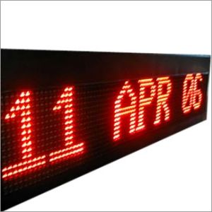 LED Moving Display Board