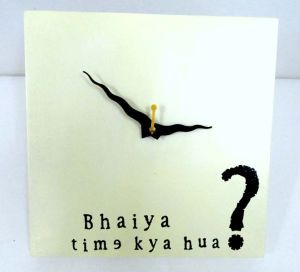 Ghanta Kriti - Time Face Fun Wall Clock