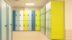 gym lockers