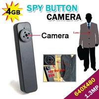 Spy Button Camera