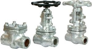 Forged steel valves