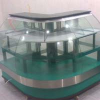 L Shape Display Counter