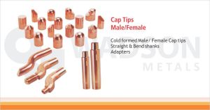 Cold Formed Cap Tips Male/Female