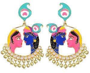 Meenakari Bali Earrings