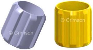 Aluminium Solid Body Rigid Straight Blade Centralizer