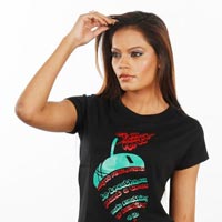 Women Black T shirt