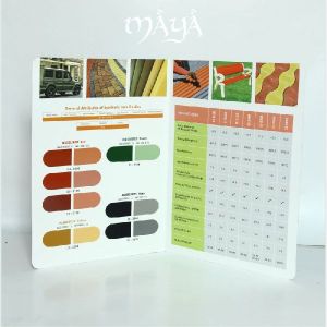 pigment Shade Card Designing