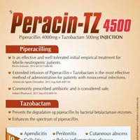 Peracin Tz Injection 4500 Mg