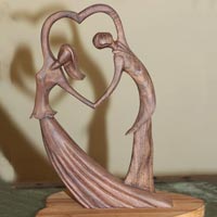 Dancing Pair in love Shape