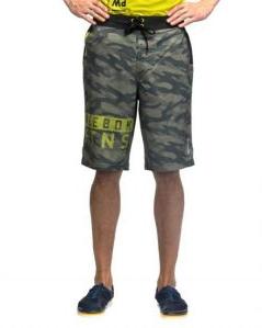 Reebok Wor Camo B Olive Short