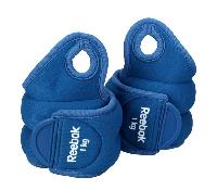 Reebok Wrist Weights 1.0KG Blue 647C