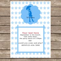 Baby shower card