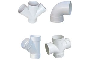 White HDPE Pipes Fittings