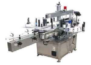 Double Side Sticker Labeling Machine For Flat Bottles