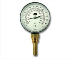 mercury filled temperature gauges