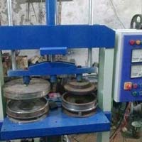 hydraulic double die paper plate making machine