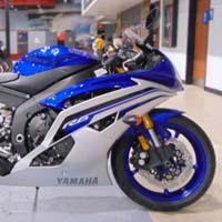 Yamaha, Suzuki, Honda and BMW motorcycles