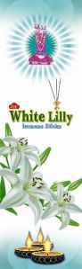 Jai White Lilly Incense Sticks