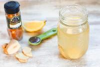 Lemon water syrup