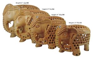 Wooden Elephant in Elephant