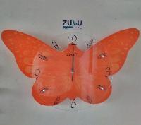 Zulu Butterfly Wall Clock
