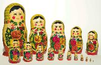 wooden nesting dolls