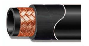 wire braided hydraulic hose