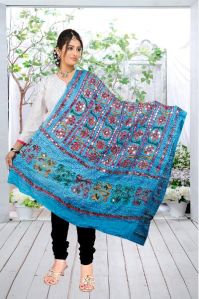 hand embroidery dupatta