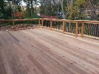 wooden deck