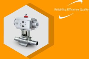 Orbital Weld Ball Valve with Actuator