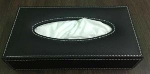 Leather Tissue Box