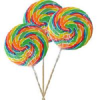 Rainbow lollipop