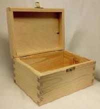 pine wood storage box
