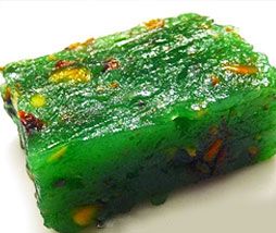 Green Badami Halwa