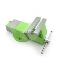 Square Fixed Base All Steel Bench Vice