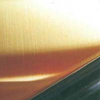 Hairline Gold Finish Stainless Steel Sheet