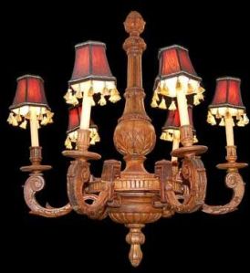 Wooden Chandelier