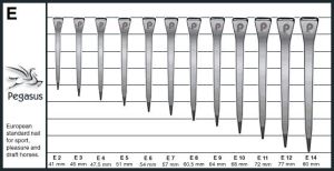 Horseshoe Nails E- Series