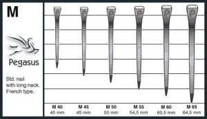 M Series Horseshoe Nails