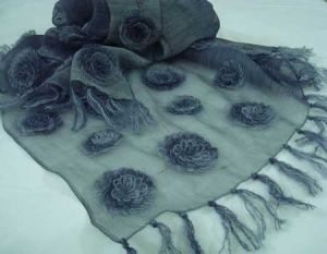 HWS-72 Ladies Hand Work Scarves