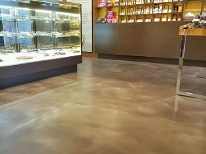 metallic flooring