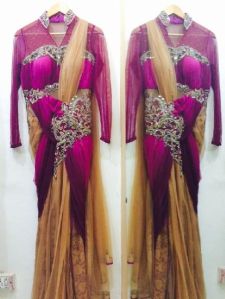 saree gown