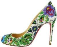 beaded shoes