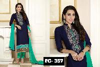 Shree Maa Fashion Blue Colour Fancy Designer Salwar Suit
