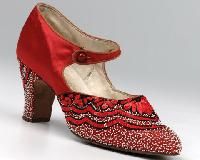 beaded shoes