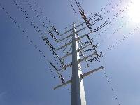 transmission poles