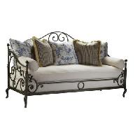 designer wrought iron sofas
