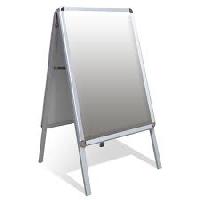 metal display sign boards